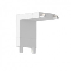 Connector Γωνία Οροφή με Τοίχο για Εξωτερική Μαγνητική Ράγας 48V Slim Inlight TC022